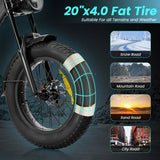 Urban Drift Ailife X20B Off-road electric bike (tire size)