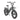 Step thru electric bike (gray)